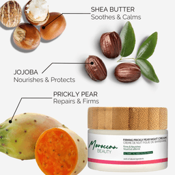 Prickly pear night cream - 100% natural